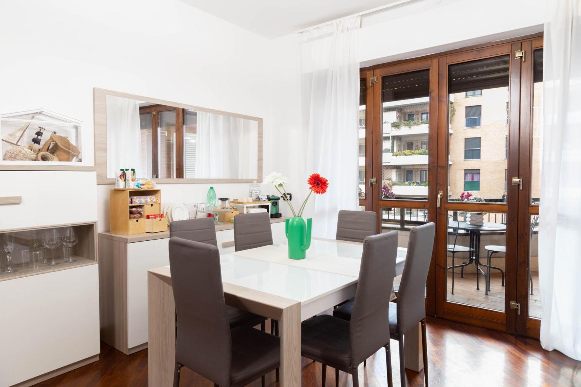 Chiara'S Sweet Apartment Al Perugino Ponte Galeria Bagian luar foto
